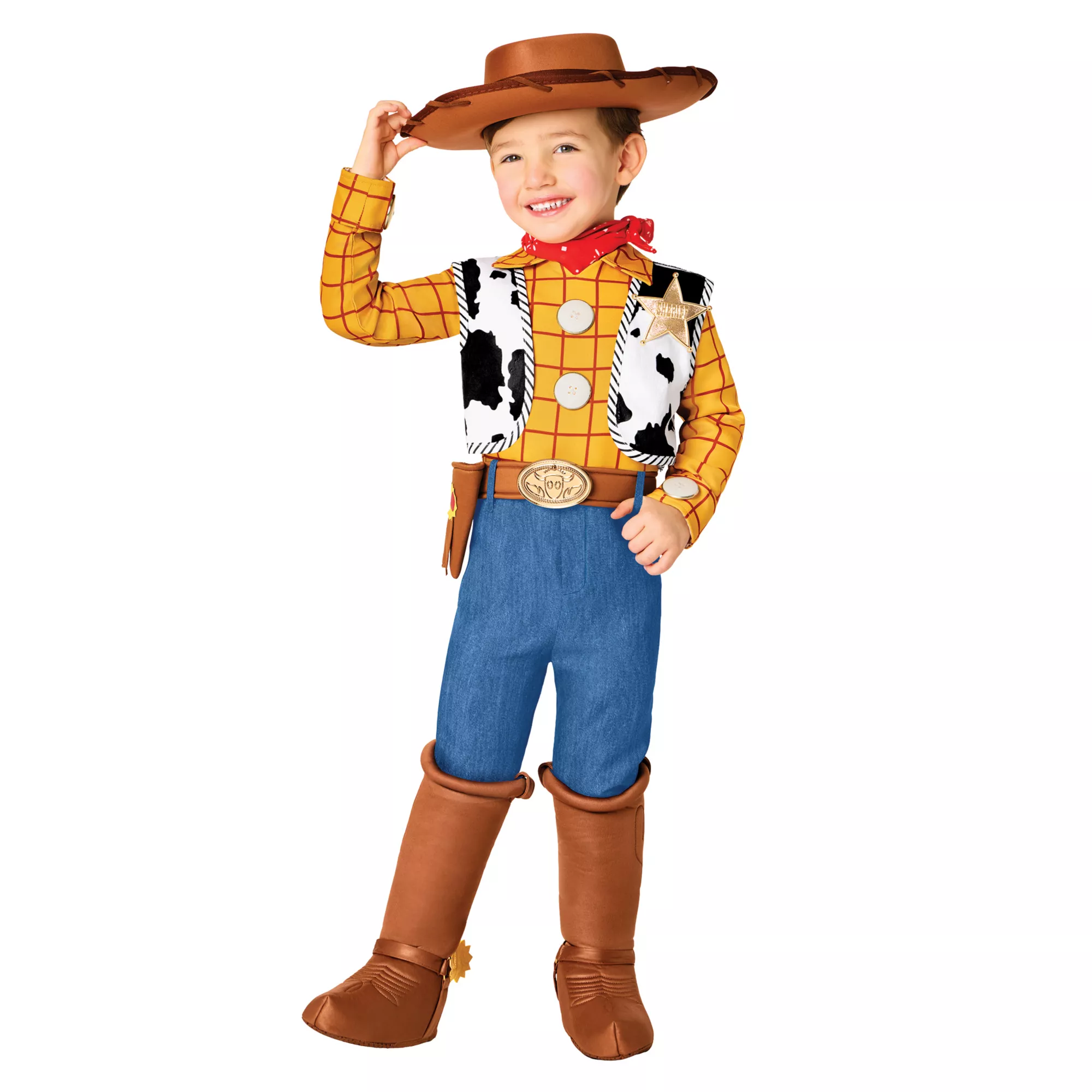 Toddler Woody Jumpsuit Costume - Toy Story at Spirit Halloween