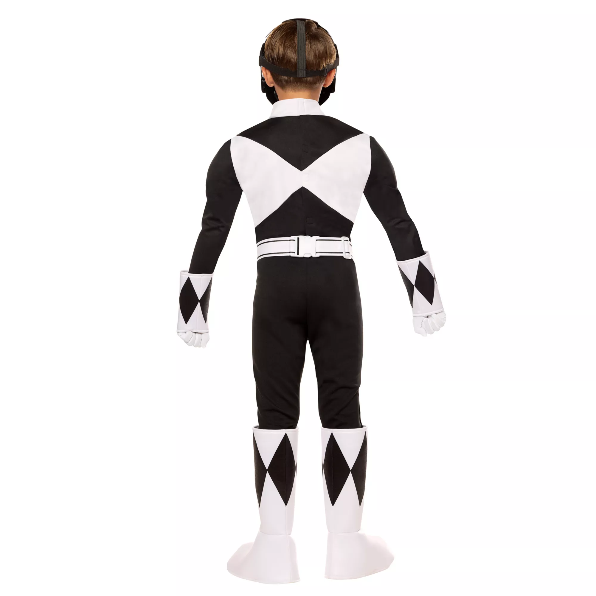 Kids Black Power Ranger Costume - Mighty Morphin Rangers