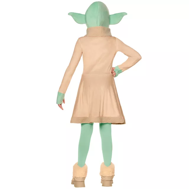 Kids Grogu Hooded Dress Costume - The Mandalorian and Grogu at Spirit Halloween