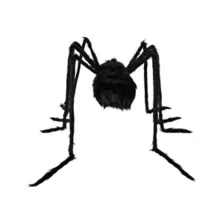 5 Ft Black Spider at Spirit Halloween