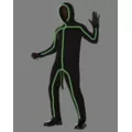 Adult Light-Up Crude Stick Figure Costume at Spirit Halloween
