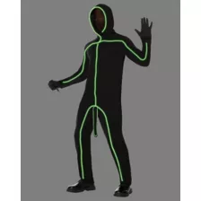 Adult Light-Up Crude Stick Figure Costume at Spirit Halloween