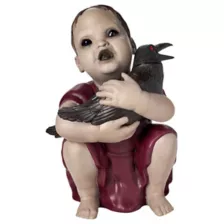 Birdwatching Bella Zombie Babies ® Animated Prop at Spirit Halloween