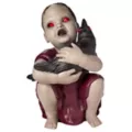 Birdwatching Bella Zombie Babies ® Animated Prop at Spirit Halloween