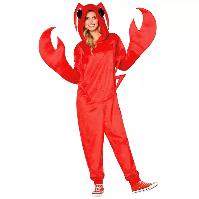 Adult Lobster Jumpsuit Costume at Spencer's