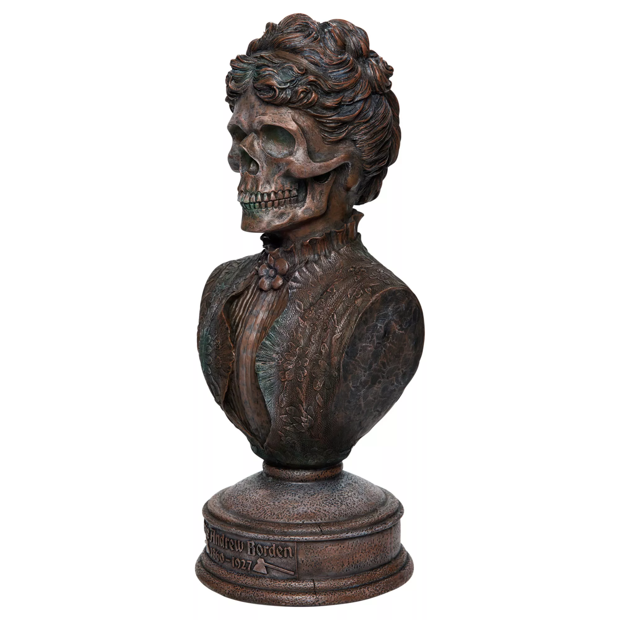Lizzie Andrew Borden Bust Statue