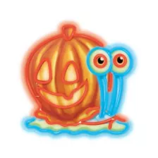 Pumpkin Gary Neon LED Light-Up Sign - SpongeBob SquarePants at Spirit Halloween