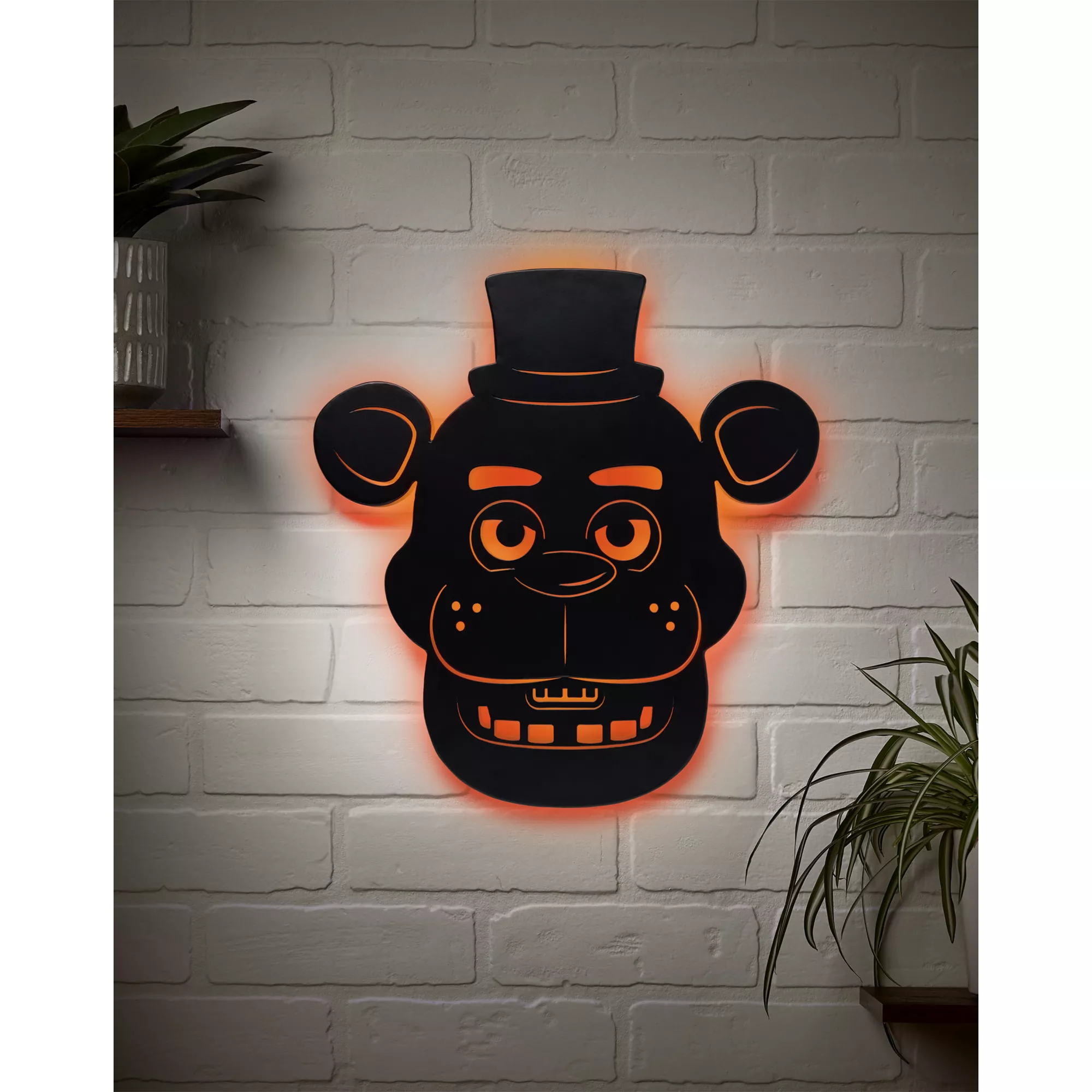Five Nights at Freddy's LED Light-Up Sign