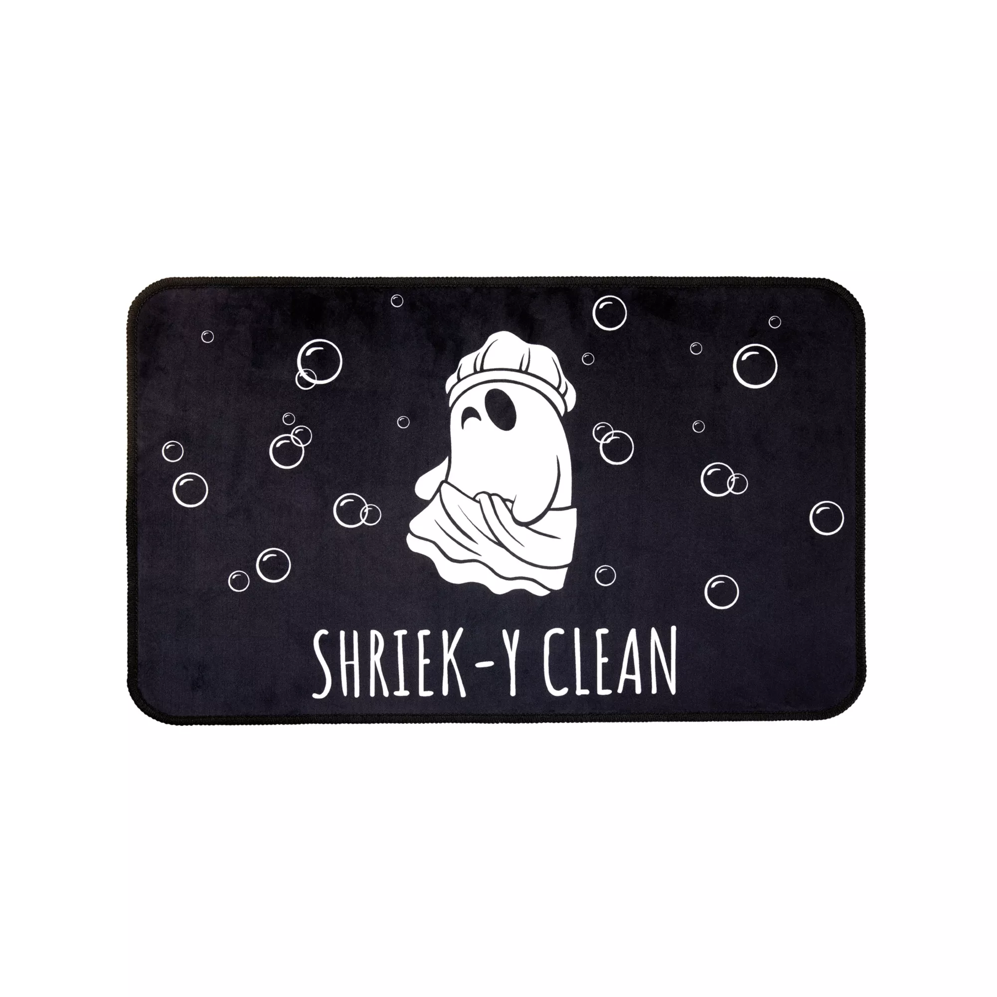 Shriek-y Clean Ghost Bath Mat