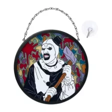 Art the Clown Stained Glass Suncatcher - Terrifier at Spencer's