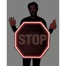 Adult Light-Up Stop Sign 3D Foam Costume at Spirit Halloween