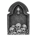 Skull Tombstones - 4 Pack at Spirit Halloween