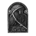 Skull Tombstones - 4 Pack at Spirit Halloween