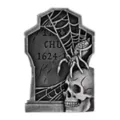 Skull Tombstones - 4 Pack at Spirit Halloween