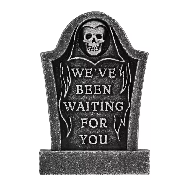 Skull Tombstones - 4 Pack at Spirit Halloween