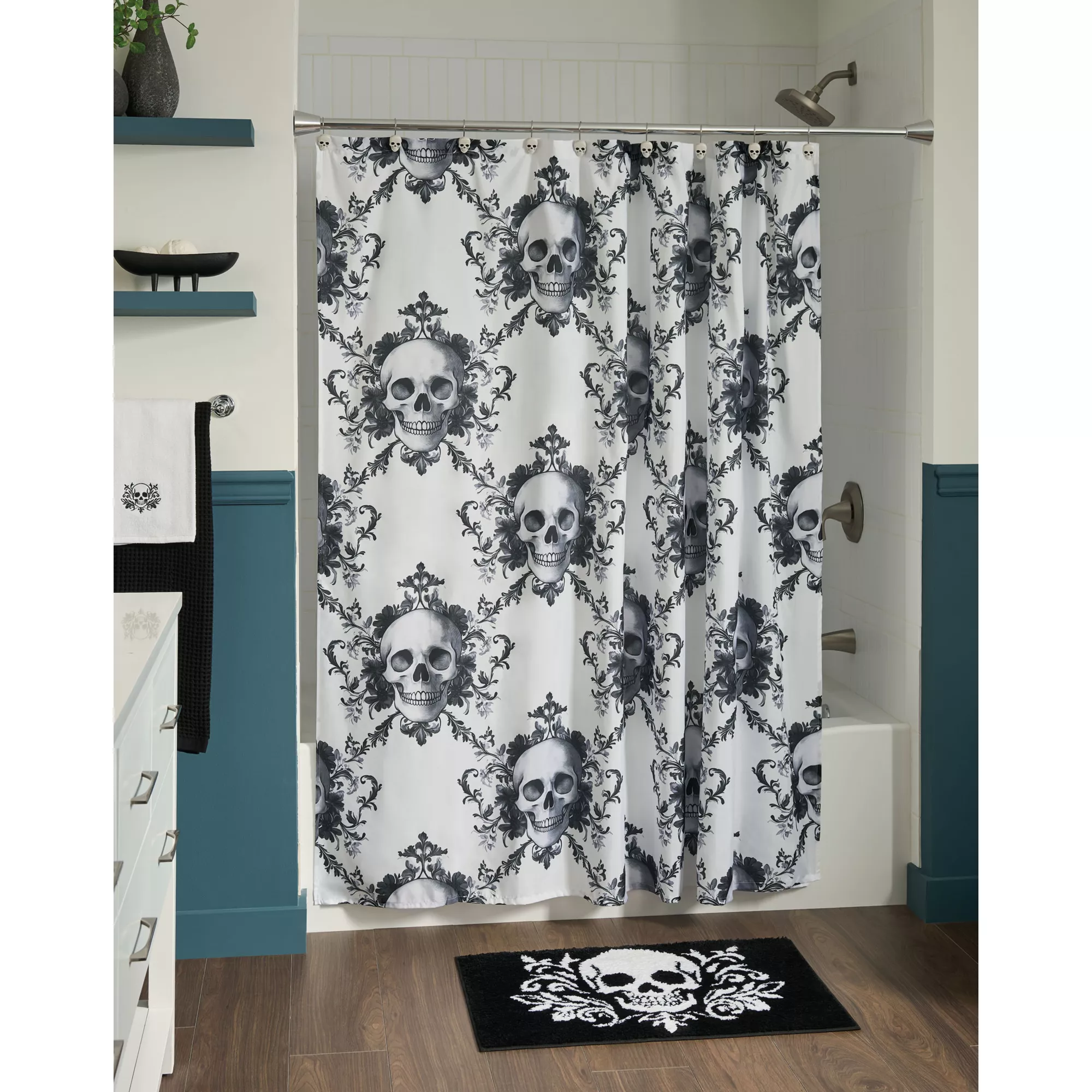 Skeleton 17-Piece Bath Set