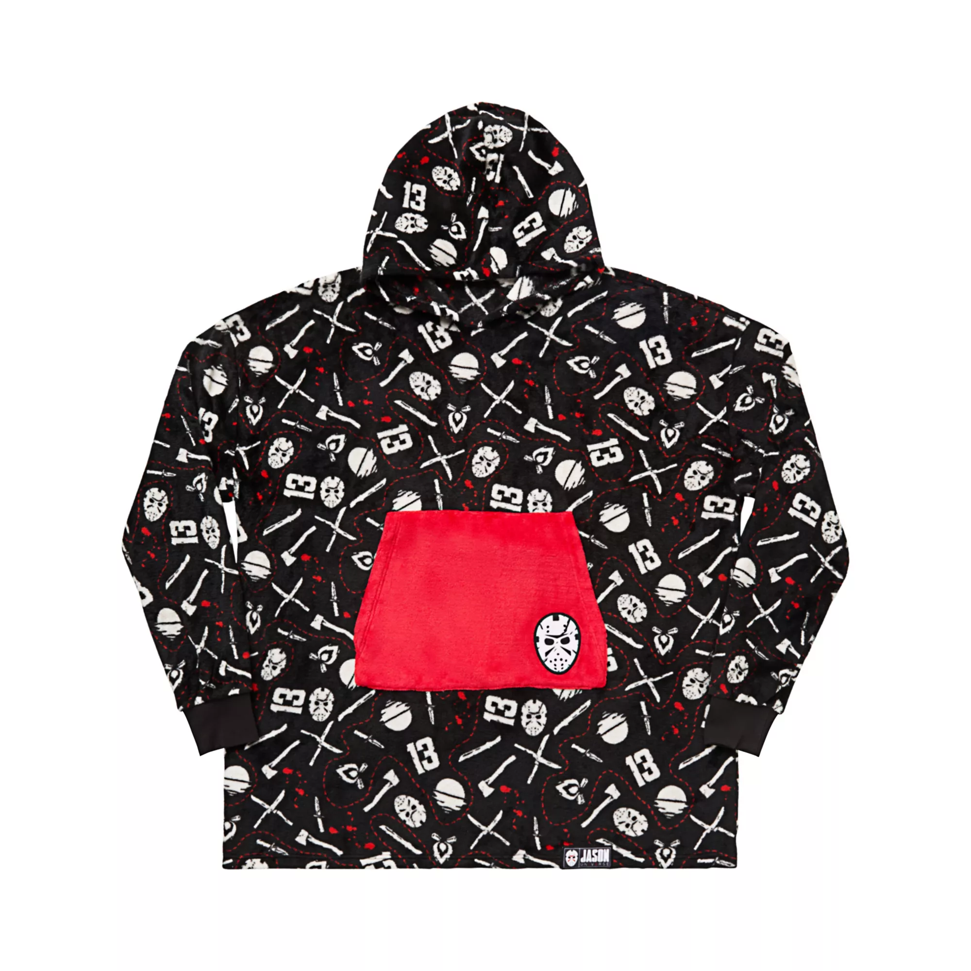 Jason and Weapons Wearable Fleece Blanket - Jason Universe at Spencer's