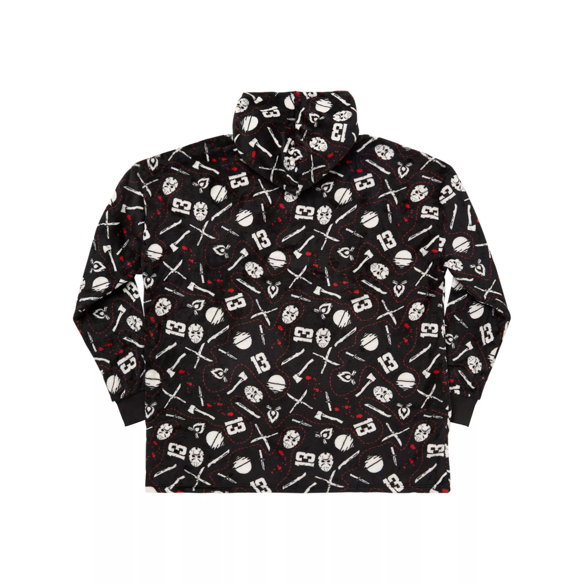 Jason and Weapons Wearable Fleece Blanket - Jason Universe at Spencer's
