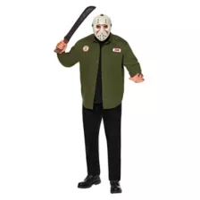 Adult Jason Universe Work Shirt Costume at Spirit Halloween
