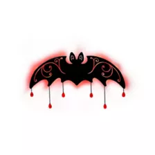 Enchanted Bat LED Light-Up Sign at Spirit Halloween