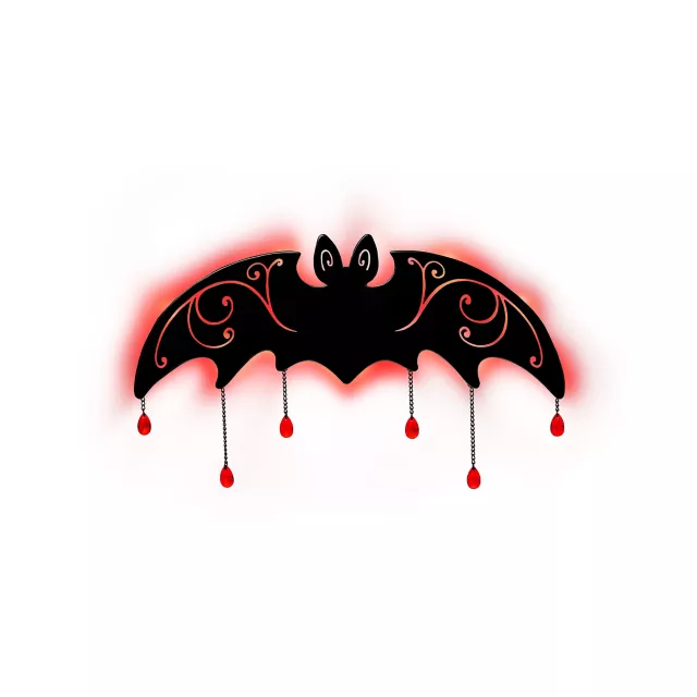 Enchanted Bat LED Light-Up Sign at Spirit Halloween