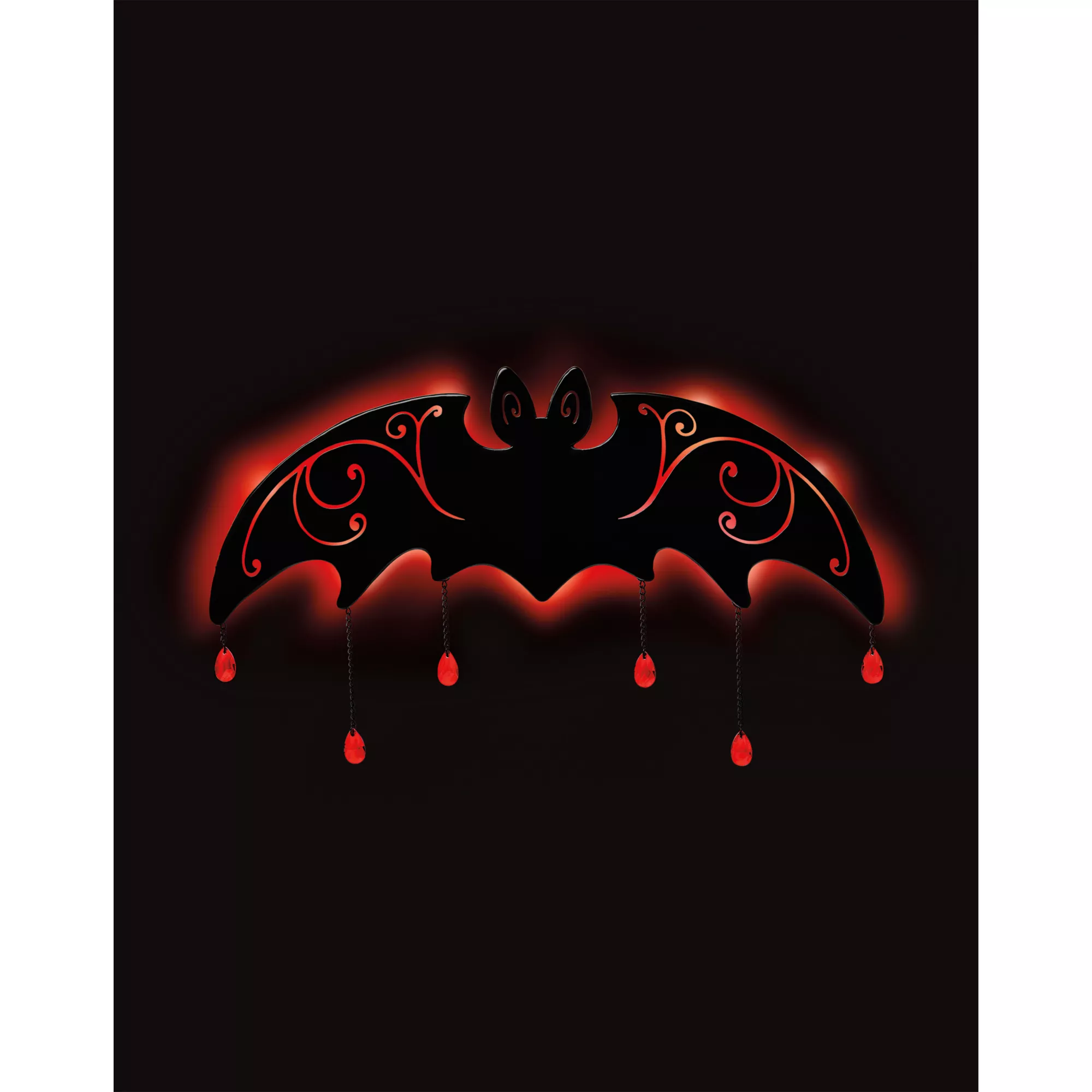Enchanted Bat LED Light-Up Sign