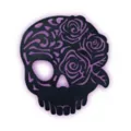 Enchanted Skull LED Light-Up Sign at Spirit Halloween
