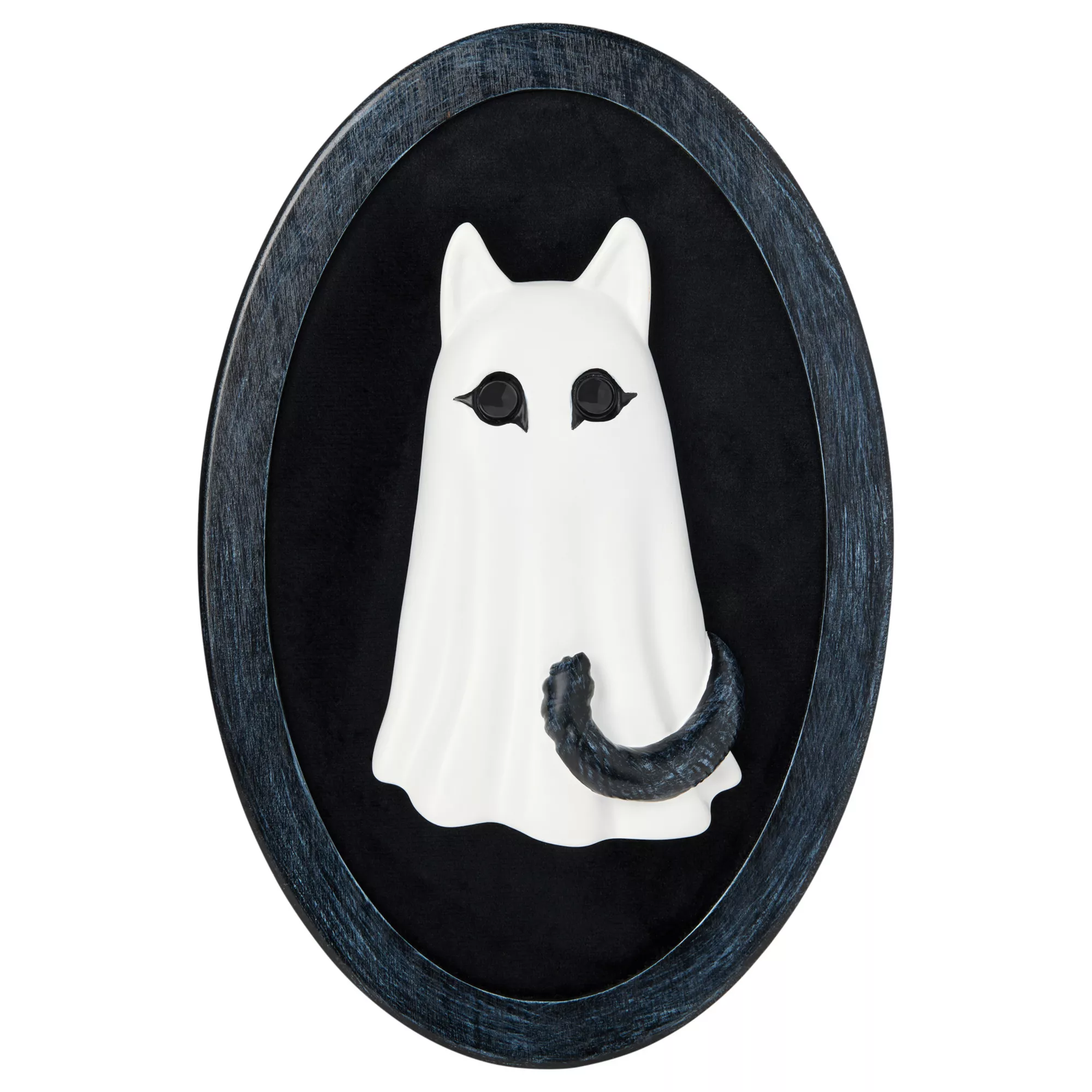 Ghost Kitty Cameo Sign
