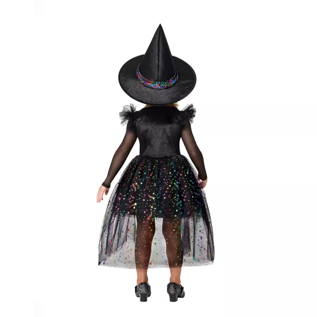 Toddler Rainbow Witch Dress Costume at Spirit Halloween