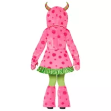 Toddler Lil' Pink Monster Dress Costume at Spencer's