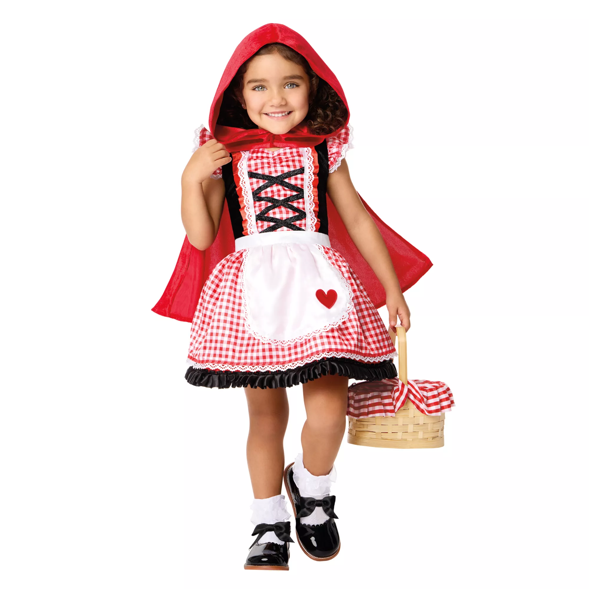 Toddler Red Riding Hood Dress Costume at Spencer's
