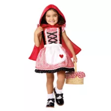Toddler Red Riding Hood Dress Costume at Spencer's