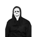 Ghost Face Wassup! Stoned Spoof Half Mask at Spirit Halloween