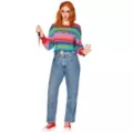 Adult Chucky Sweater and Knife Set at Spirit Halloween