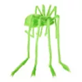 5 Ft Light-Up LED Fuzzy Green Spider Prop at Spirit Halloween