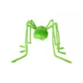 5 Ft Light-Up LED Fuzzy Green Spider Prop at Spirit Halloween
