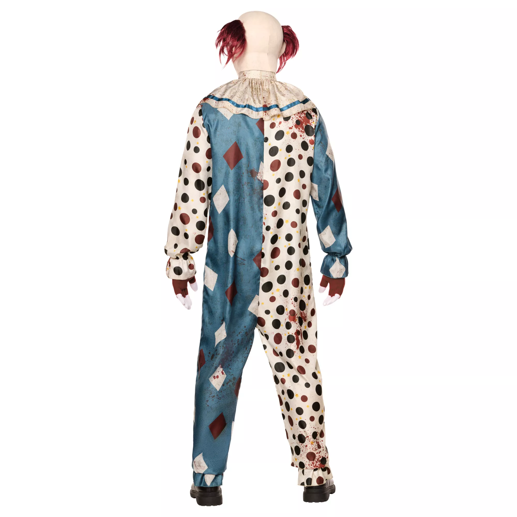 Adult Wicked Clown Jumpsuit Costume at Spirit Halloween
