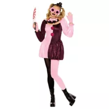 Adult Pink Art the Clown Dress Costume - Terrifier at Spirit Halloween