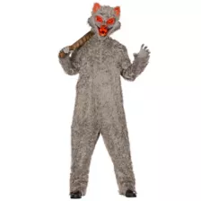Adult Light-Up Werewolf Jumpsuit Costume at Spirit Halloween