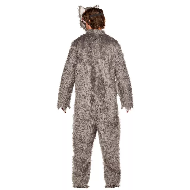 Adult Light-Up Werewolf Jumpsuit Costume at Spirit Halloween