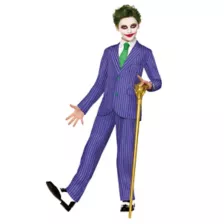 Kids Joker Suit Costume - DC Super Villains at Spirit Halloween