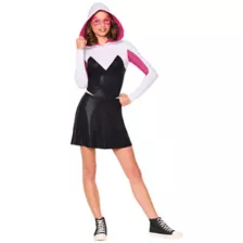 Adult Ghost-Spider Dress Costume - Spider-Man at Spencer's