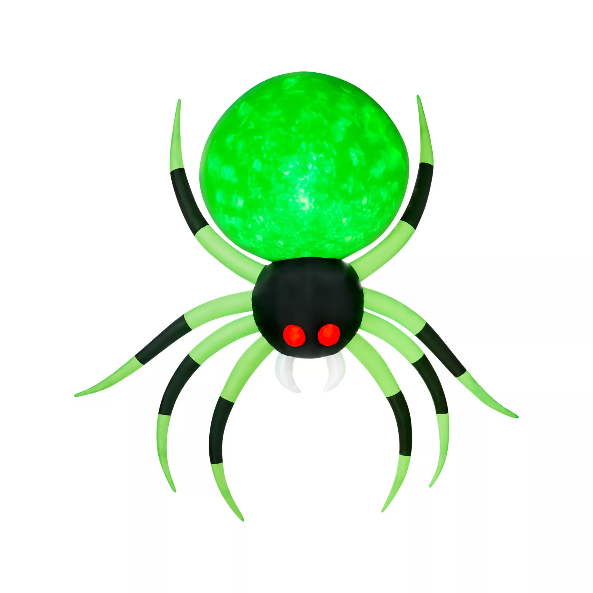 8 Ft Light-Up Hanging Spider Inflatable Decoration at Spirit Halloween