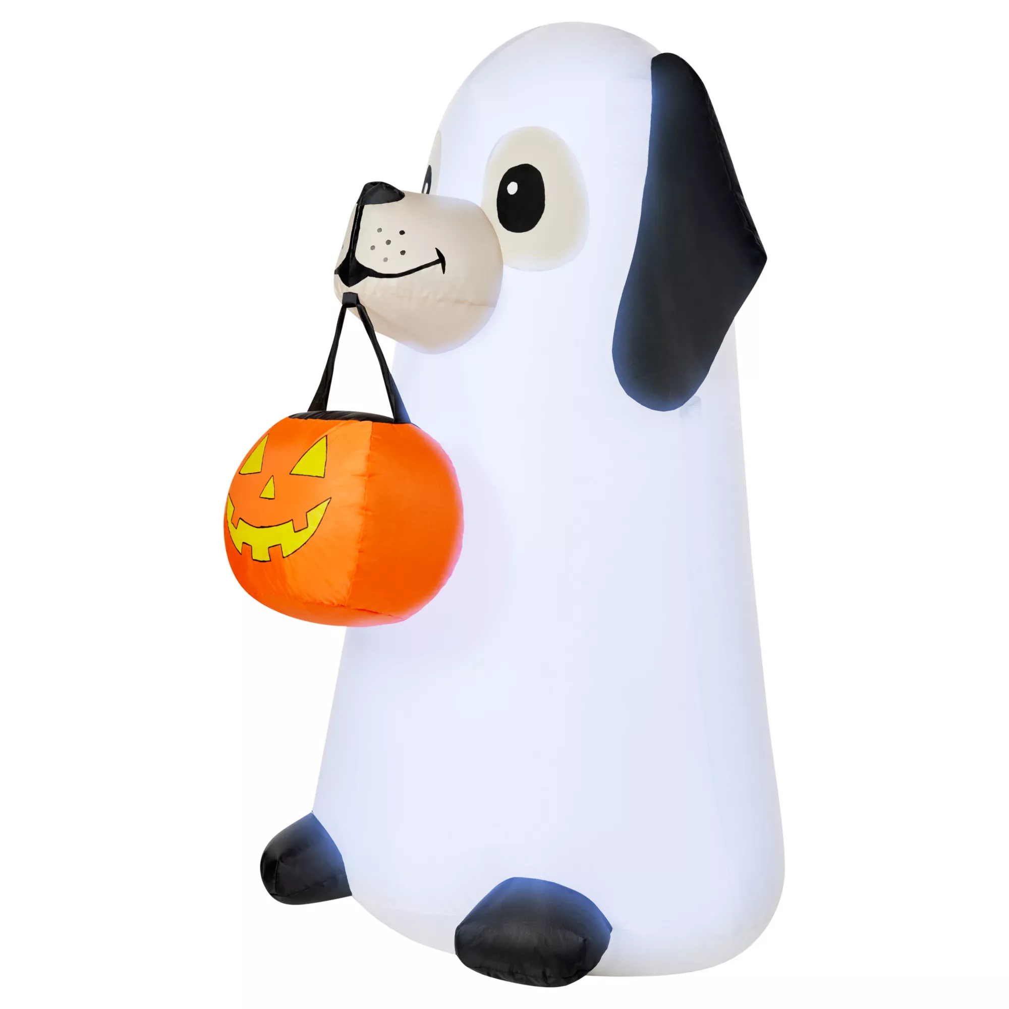 3 Ft 6 In Light-Up Ghost Dog Inflatable Decoration at Spirit Halloween
