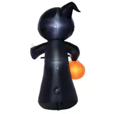 3 Ft 11 In Light-Up Reaper Inflatable Decoration at Spirit Halloween