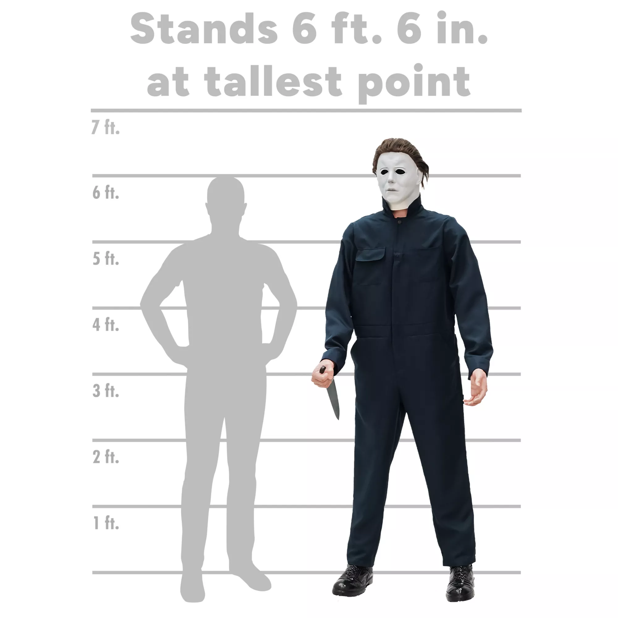 6 Ft 6 In Michael Myers Animatronic - Halloween