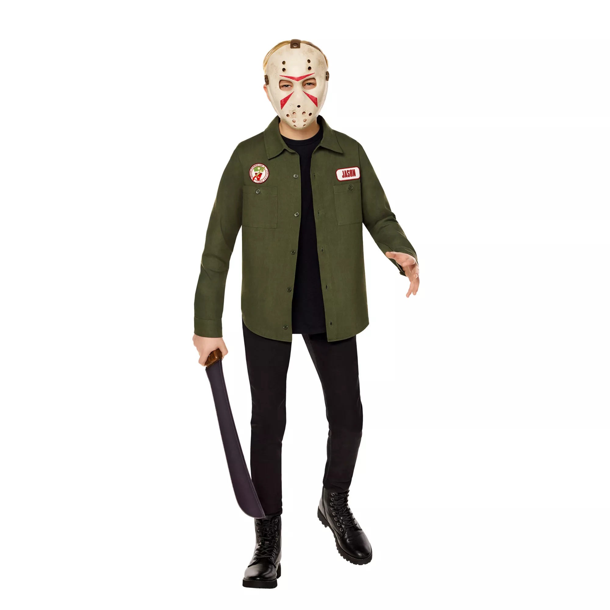 Kids Jason Universe Work Shirt Costume at Spirit Halloween