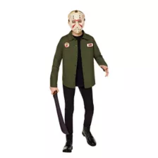 Kids Jason Universe Work Shirt Costume at Spirit Halloween