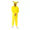 Adult Pikachu Deluxe Hooded Jumpsuit - Pokémon at Spirit Halloween