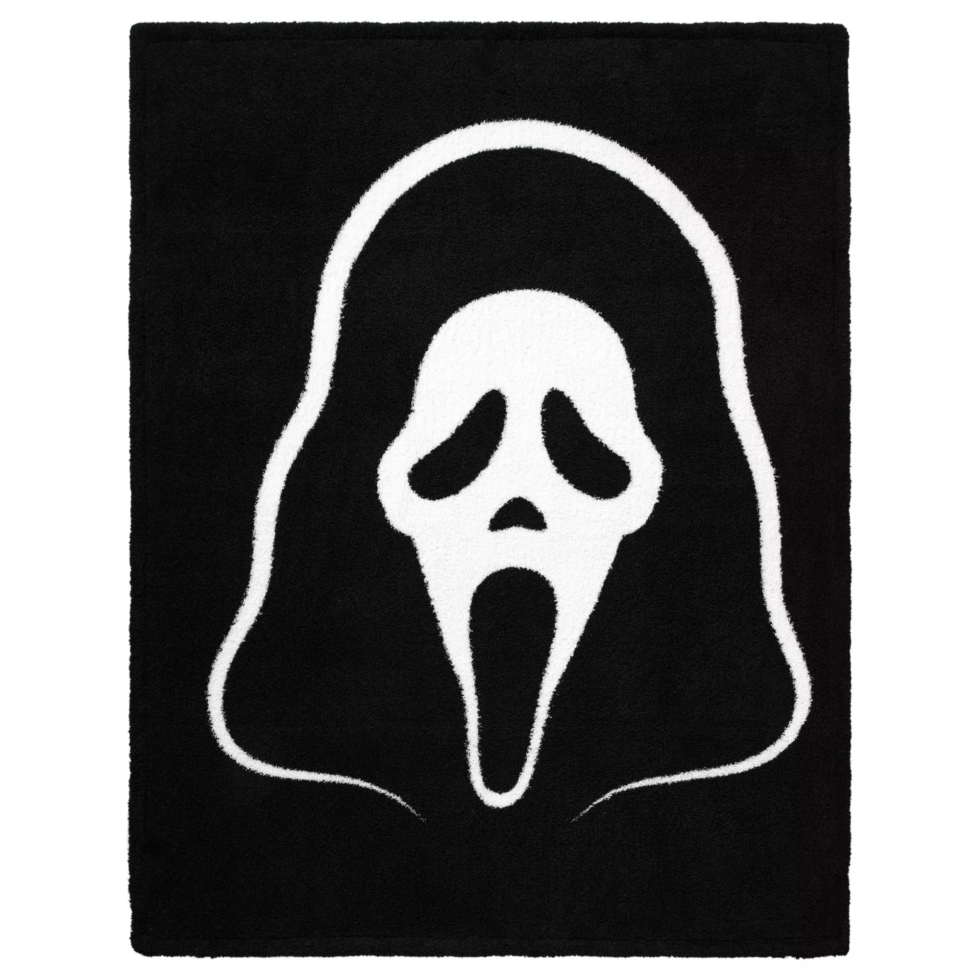 Ghost Face Reversible Fleece Blanket at Spencer's
